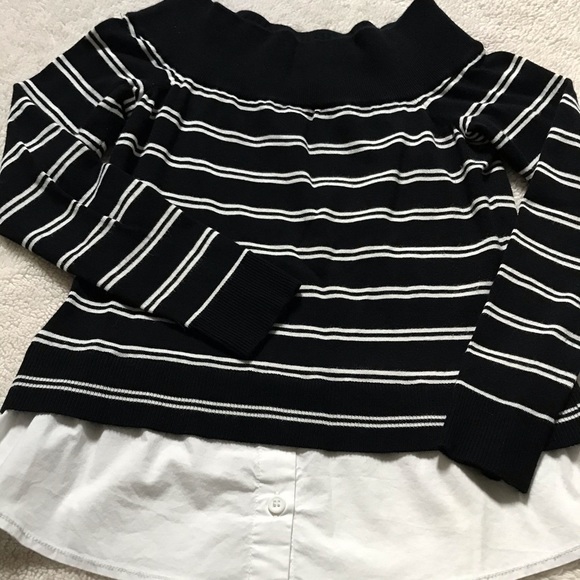 Nice INC Off The Shoulder Sweater - Picture 2 of 9